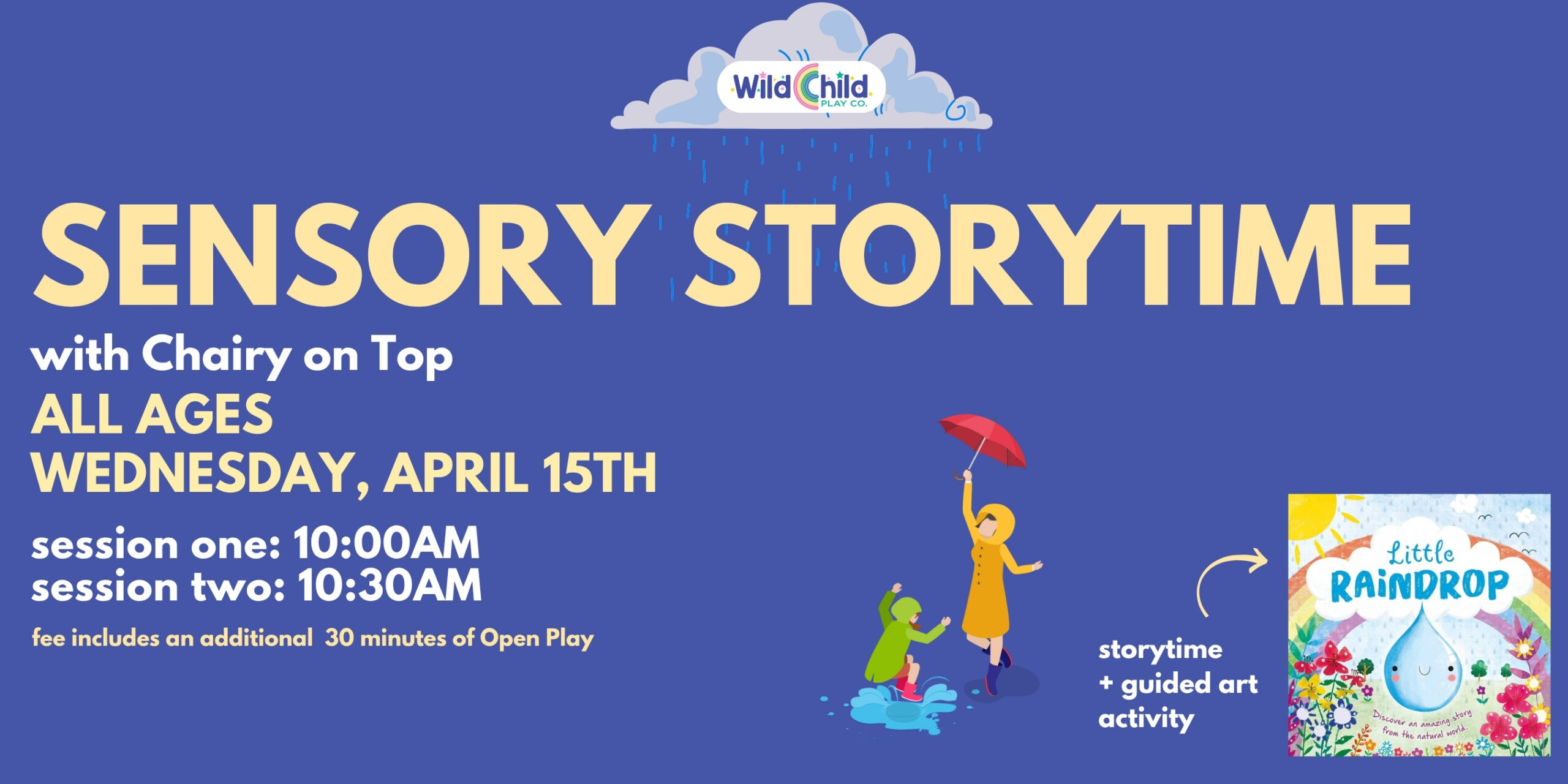 Sensory Storytime with Chairy on Top