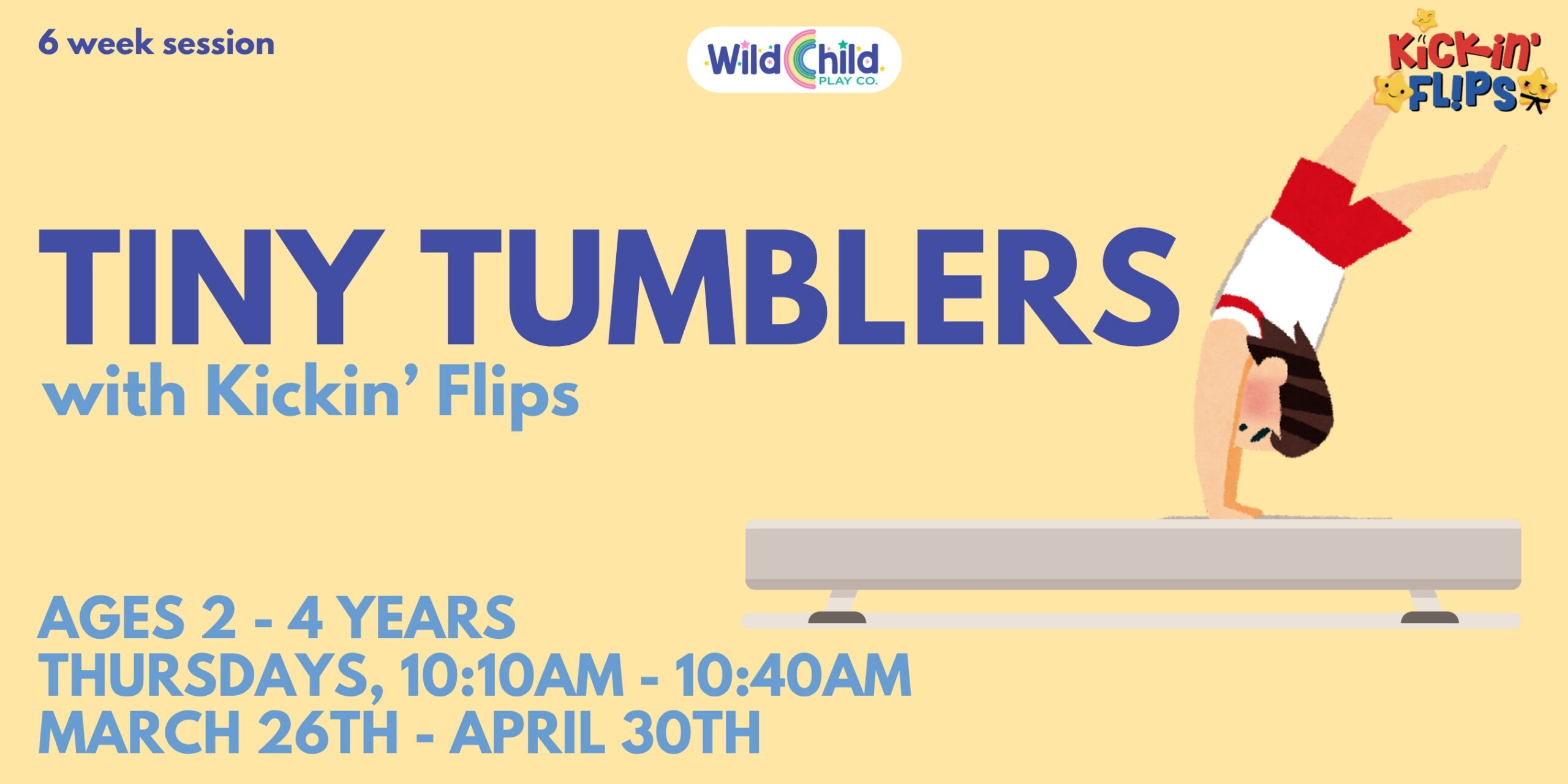 Tiny Tumblers with Kickin' Flips