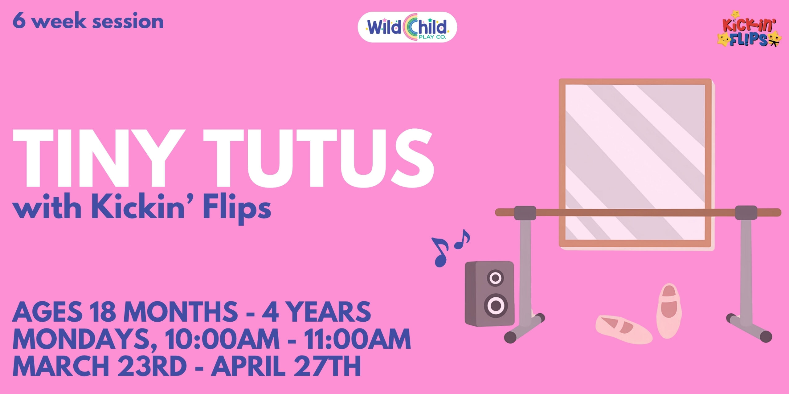 Tiny Tutus Toddler Dance Class