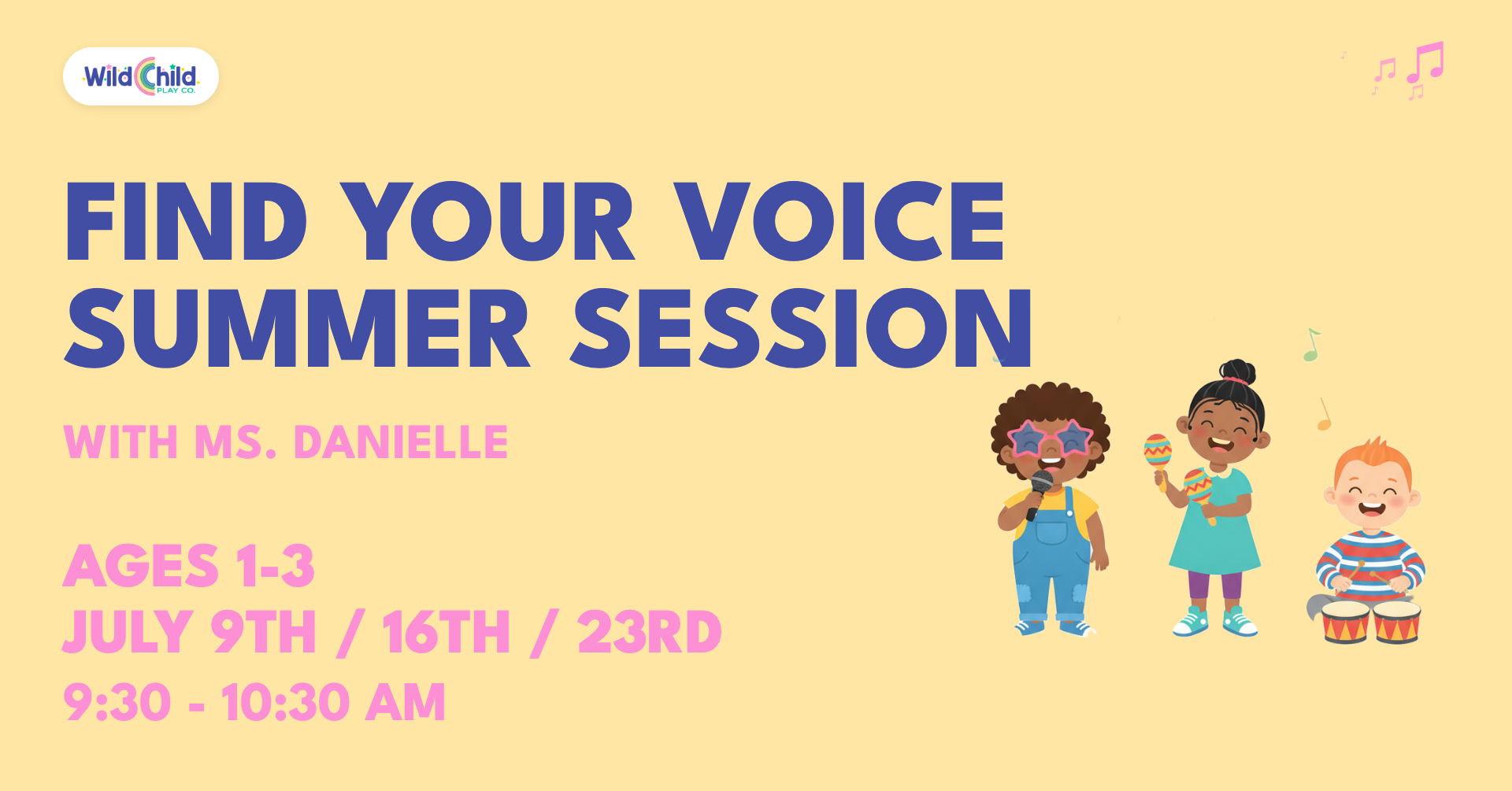 Find Your Voice Summer Session